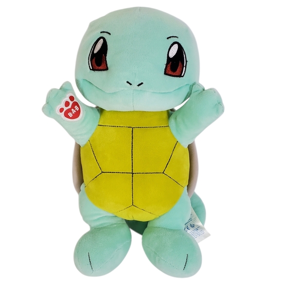 Build-A-Bear Other - 🔴 Build A Bear Workshop Pokemin Squirtle Plush Turtle Retired BABW